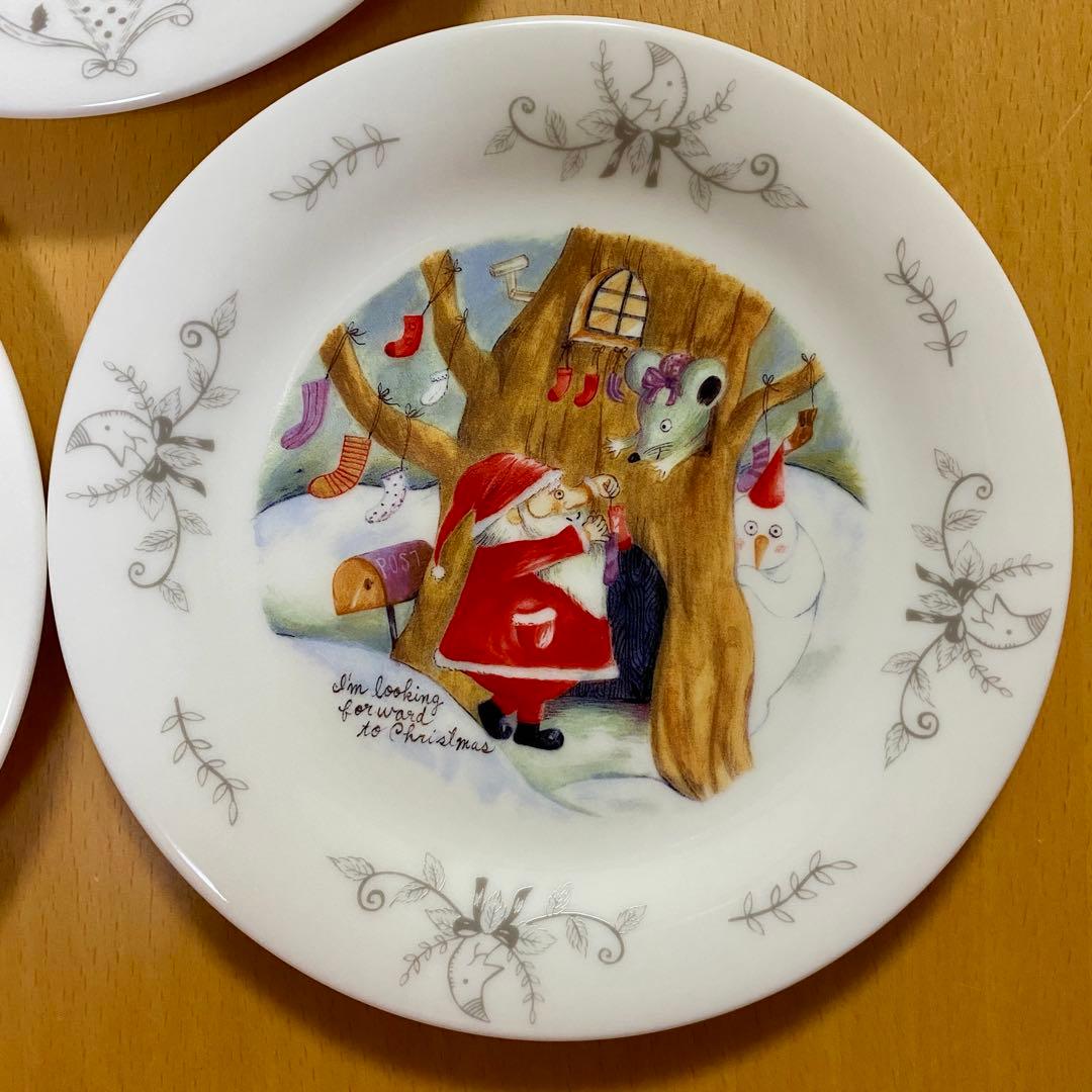 Shinzi Katoh シンジカトウ クリスマス プレート ケーキ皿 5枚 - メルカリ