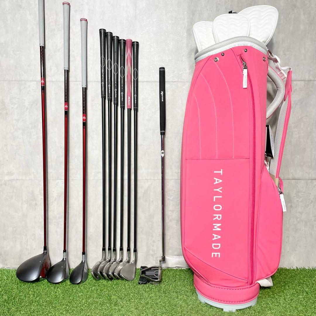 バッグ新品】テーラーメイド ステルス ゴルフクラブセット 豪華10本 L