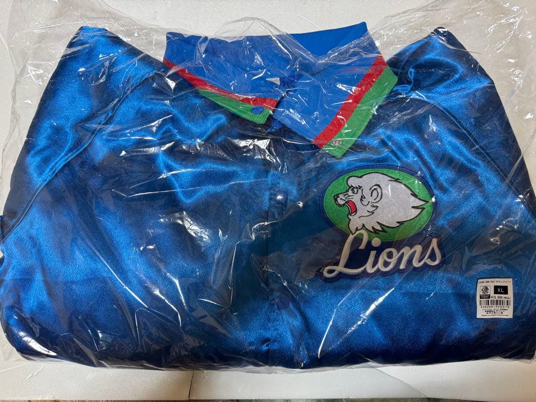 西武ライオンズ　ダグアウトジャケット　XL 1月28日(金)～2022マジェスティックレプリカアイテム新商品発売