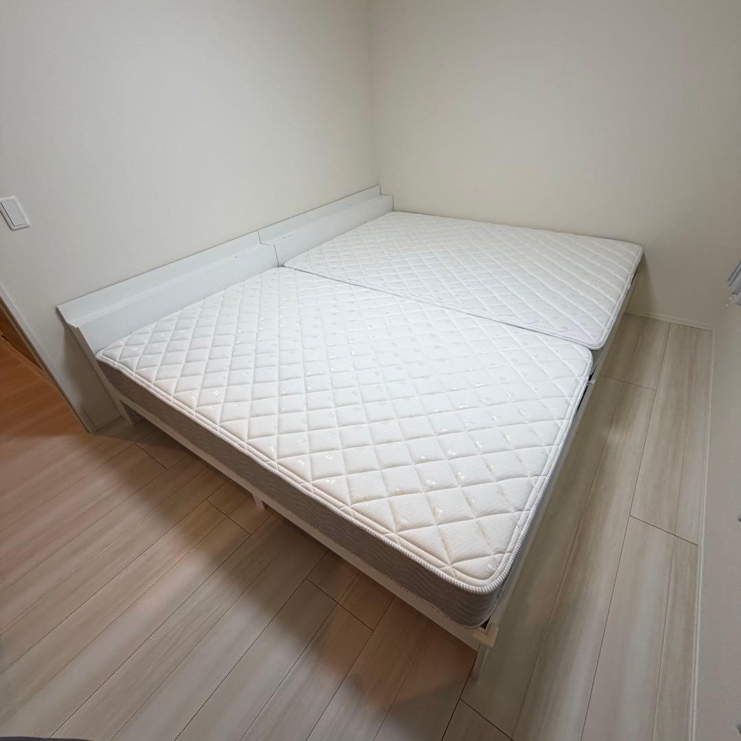 ダブルベット セミダブルベッド セット 引き取り 楽天市場】ご不要家具引き取り セミダブル ダブル ベッドセット ベッド