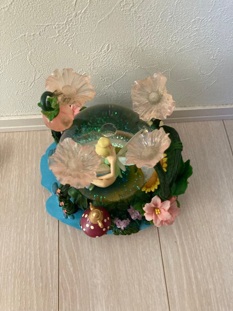 希少限定ディズニー ティンカーベルオルゴール - メルカリ