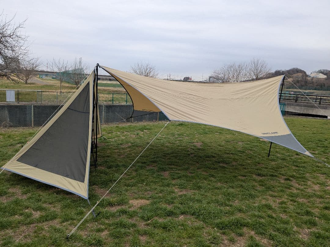 ユニフレーム REVOタープL+REVOスクリーン+REVOラック 3点セット