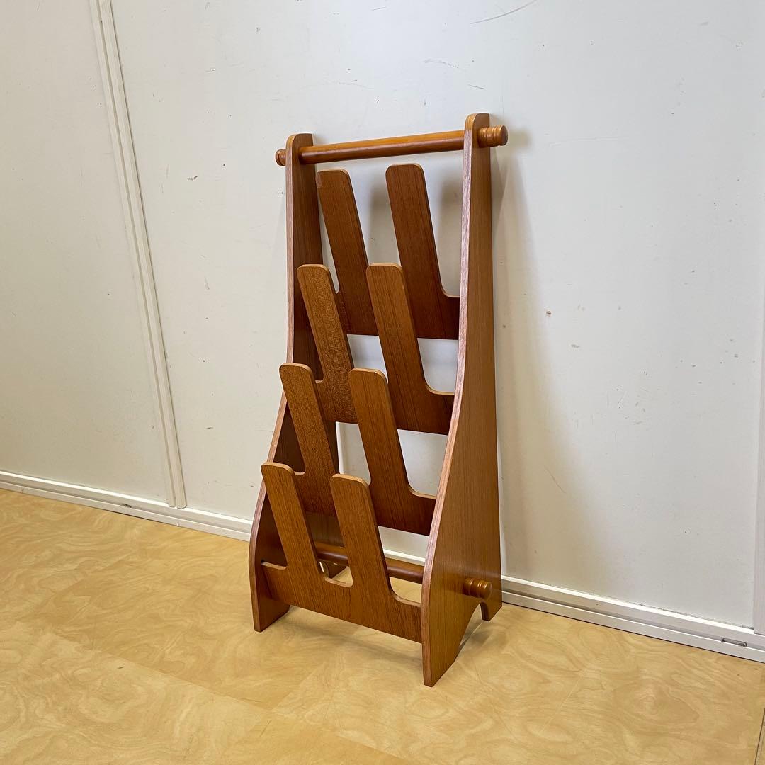 ルンルン 希少 ビンテージ サイトーウッド スリッパラック 4足 ルンルン様専用 希少 ビンテージ サイトーウッド スリッパラック 4足