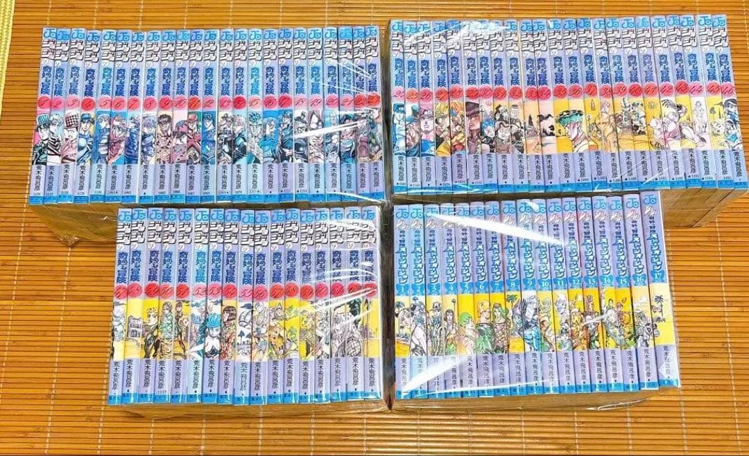 ジョジョの奇妙な冒険1〜6部全巻セット 全80巻 - メルカリ