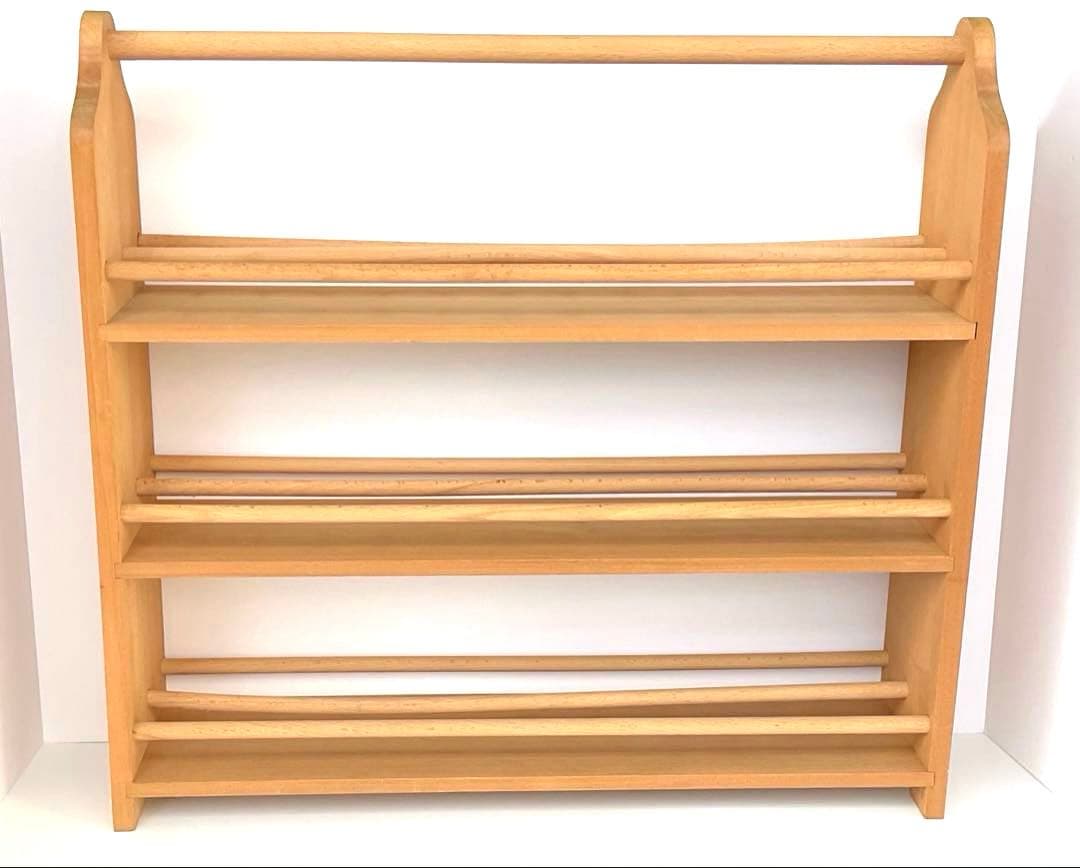 トールペイント絵の具ラック 白木3段ラック - メルカリ