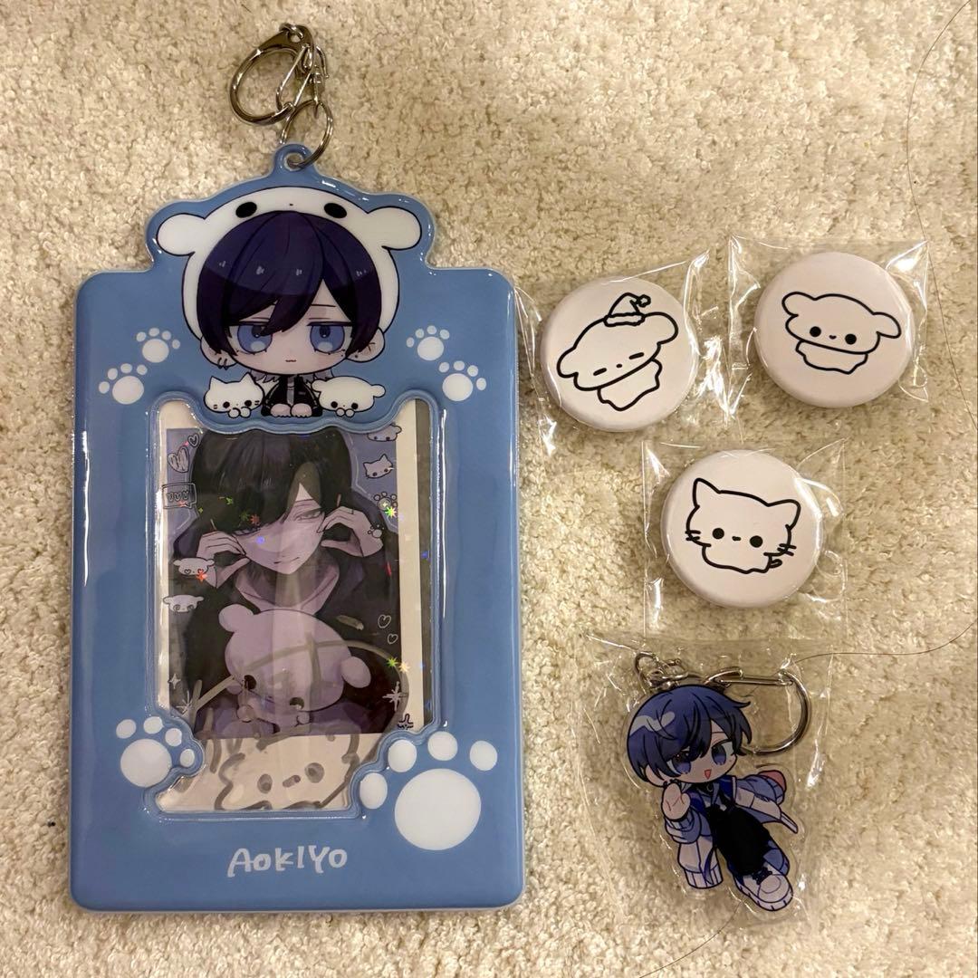 青木葉 チェキホルダー サイン入りトレカ アクキー INU缶バッジ - メルカリ