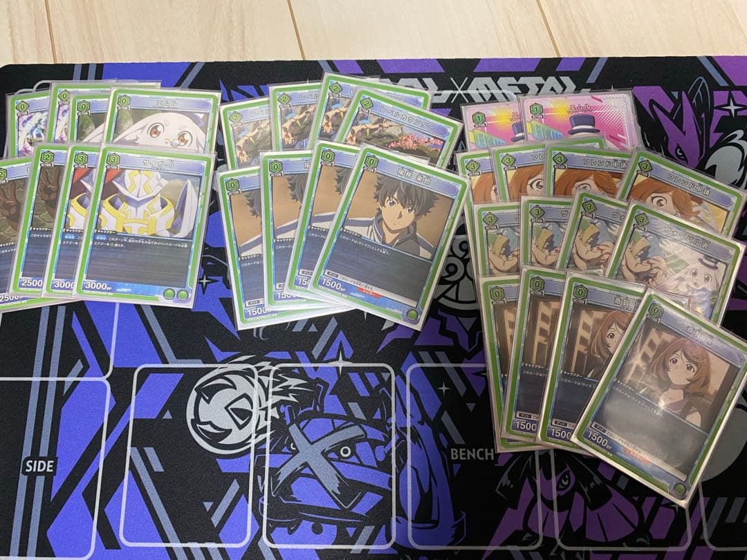 ユニオンアリーナ シャンフロ緑 ヴォーパルフルパラ デッキ - メルカリ