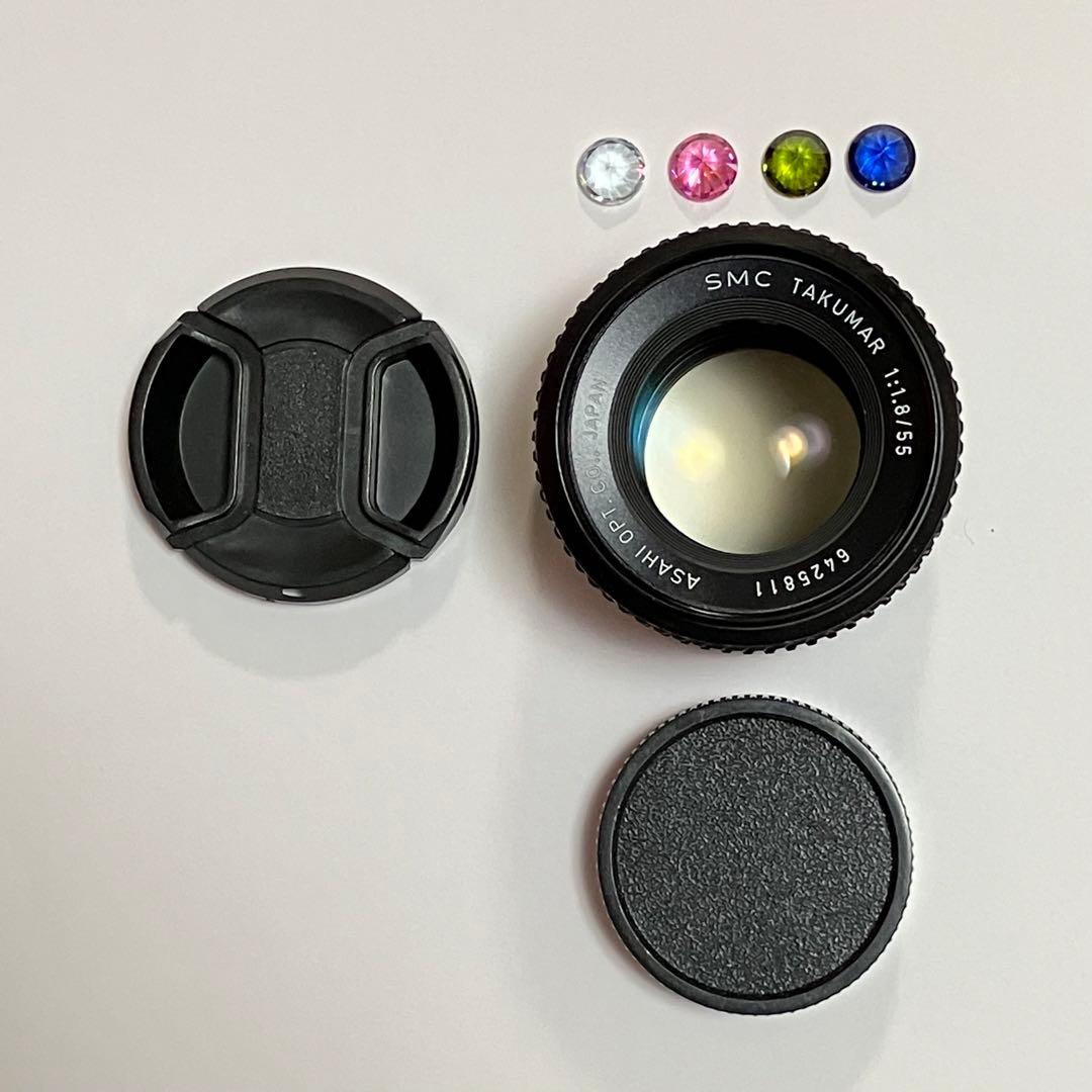 宝石レンズ SMC Takumar 55mm f1.8 au - メルカリ