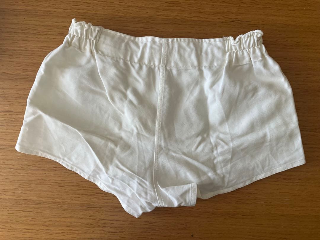 貴重】アディダス／イングランド型ラグビーパンツ（白・）Mサイズ