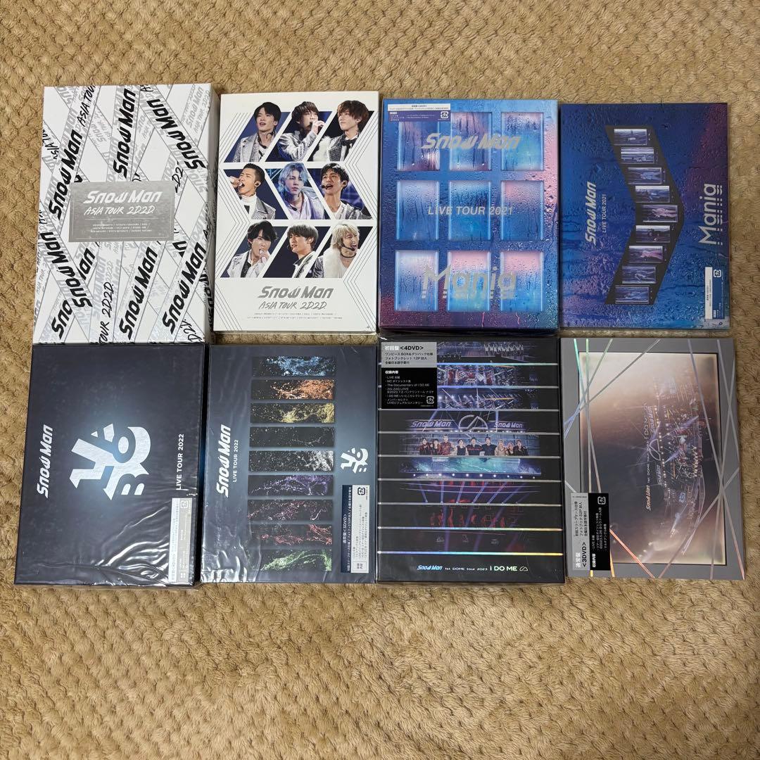 SnowMan LIVE DVD 初回限定盤 通常盤 まとめ売り - メルカリ