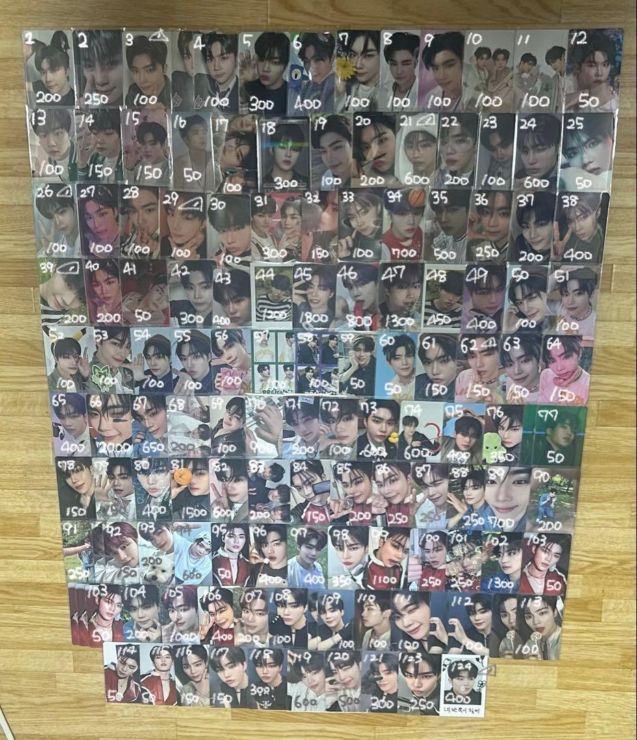 zb1 ゴヌク トレカ まとめ売り まとめ 特典 タワレコ 封入 セット売り