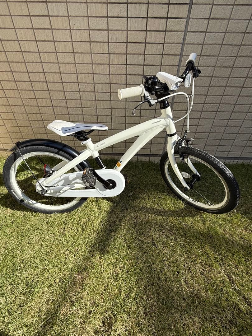 美品❗️ブリヂストン レベナ　子供用自転車　18インチ　世田谷区　ライト付き BRIDGESTONE（ブリヂストン） レベナ Levena 18インチ (組立・整備