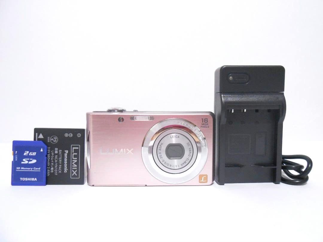 お値下げ歓迎・美品】Panasonic LUMIX DMC-FH5 ピンク - メルカリ