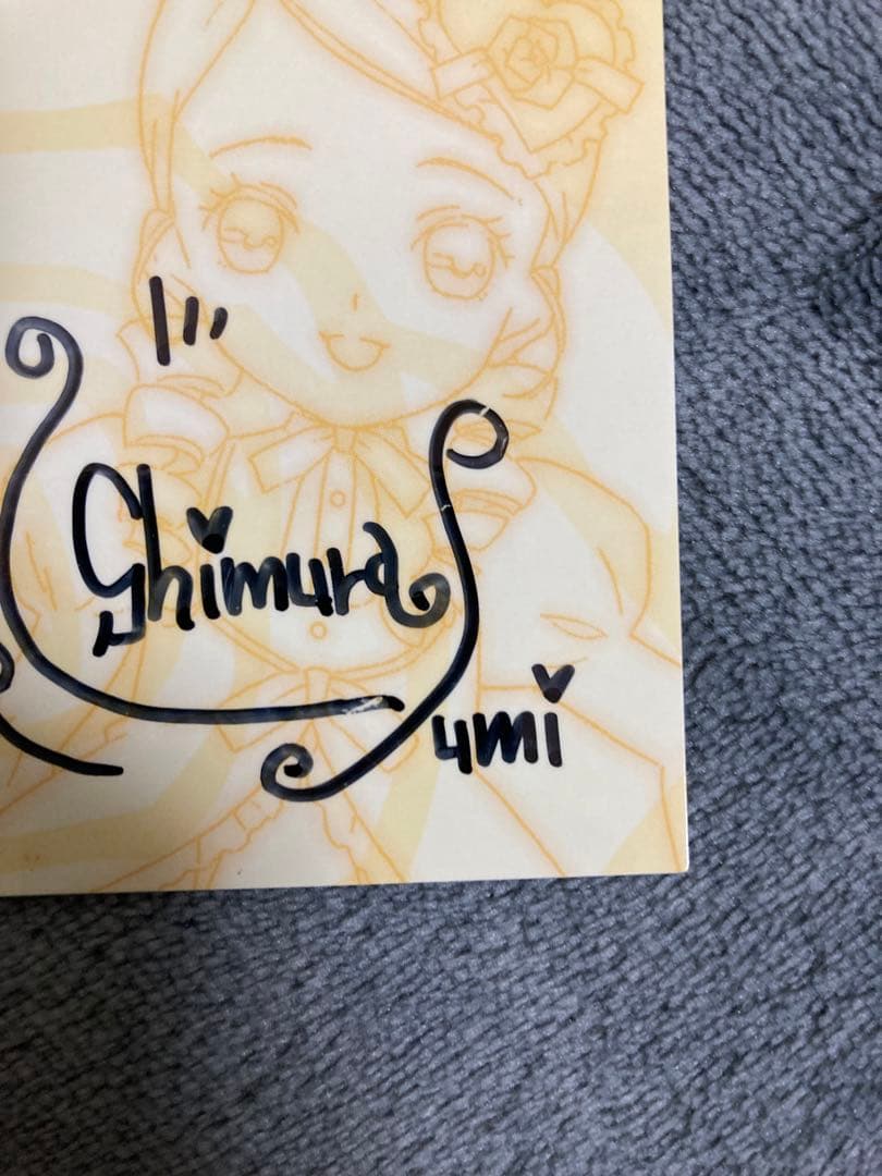 ローゼンメイデン トロイメント tcg 金糸雀 志村由美直筆サイン - メルカリ