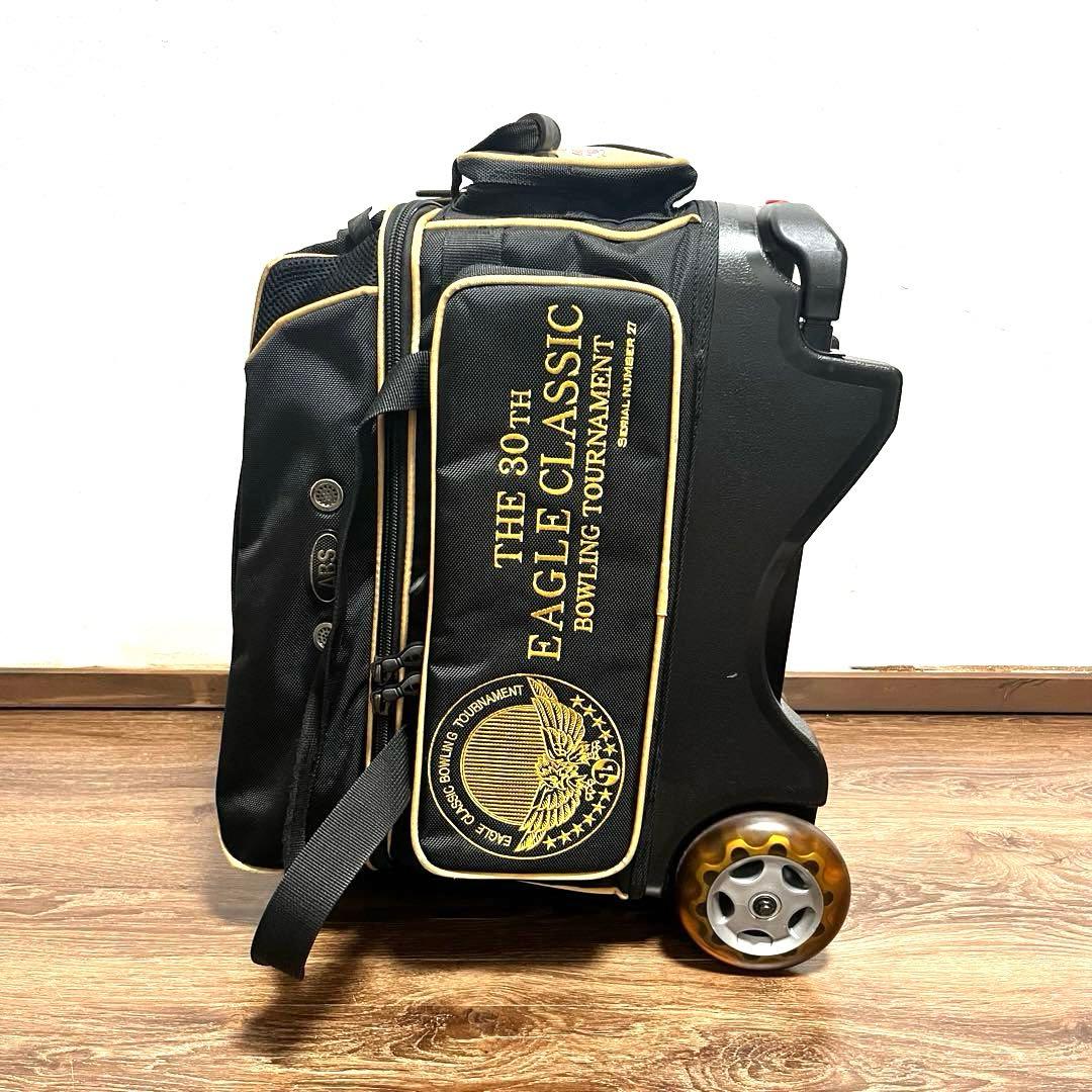 希少 ABS ボウリング バッグ キャリー 2ボール ボーリング キャリー