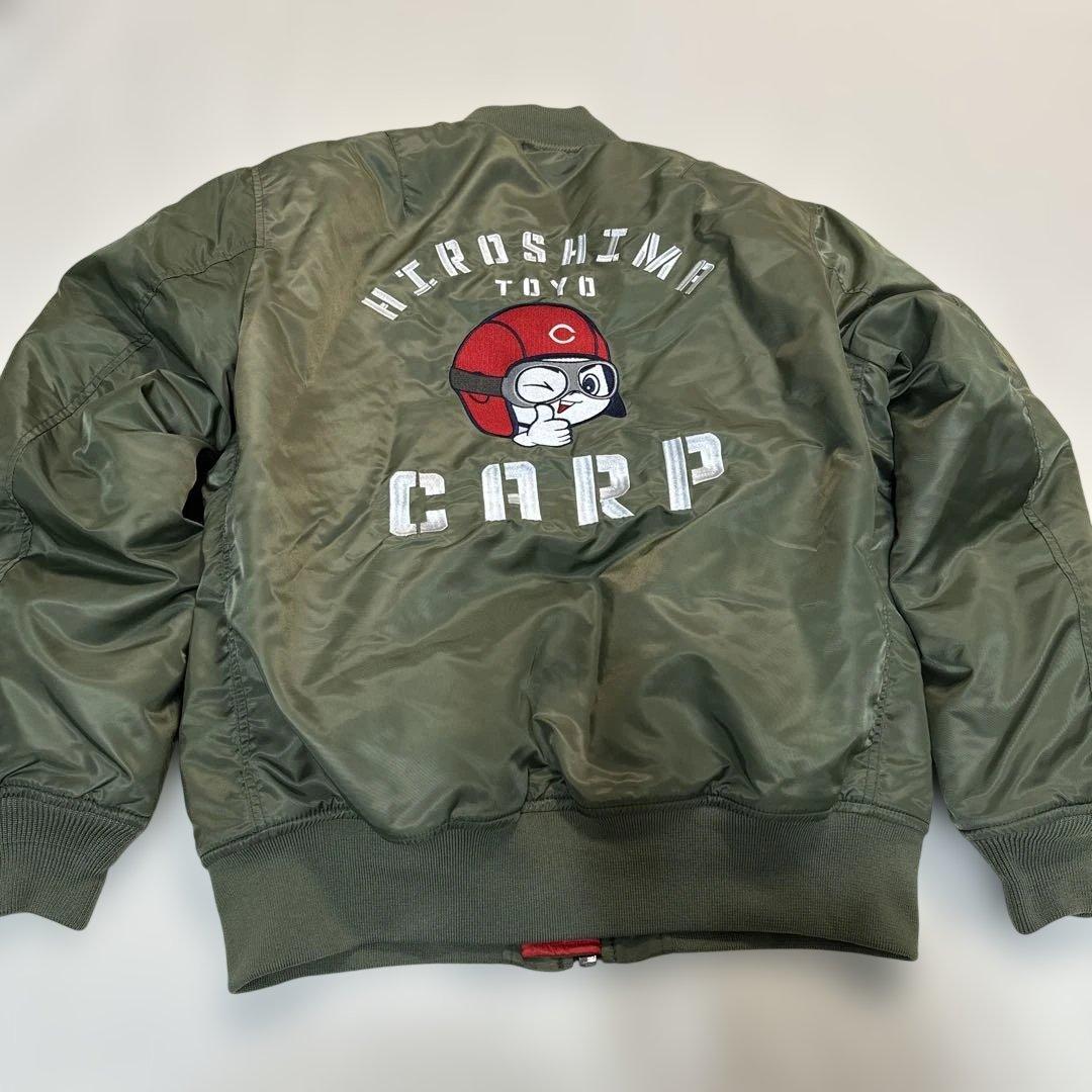 広島東洋カープ 限定MA-1 XLサイズ 2025年 - メルカリ