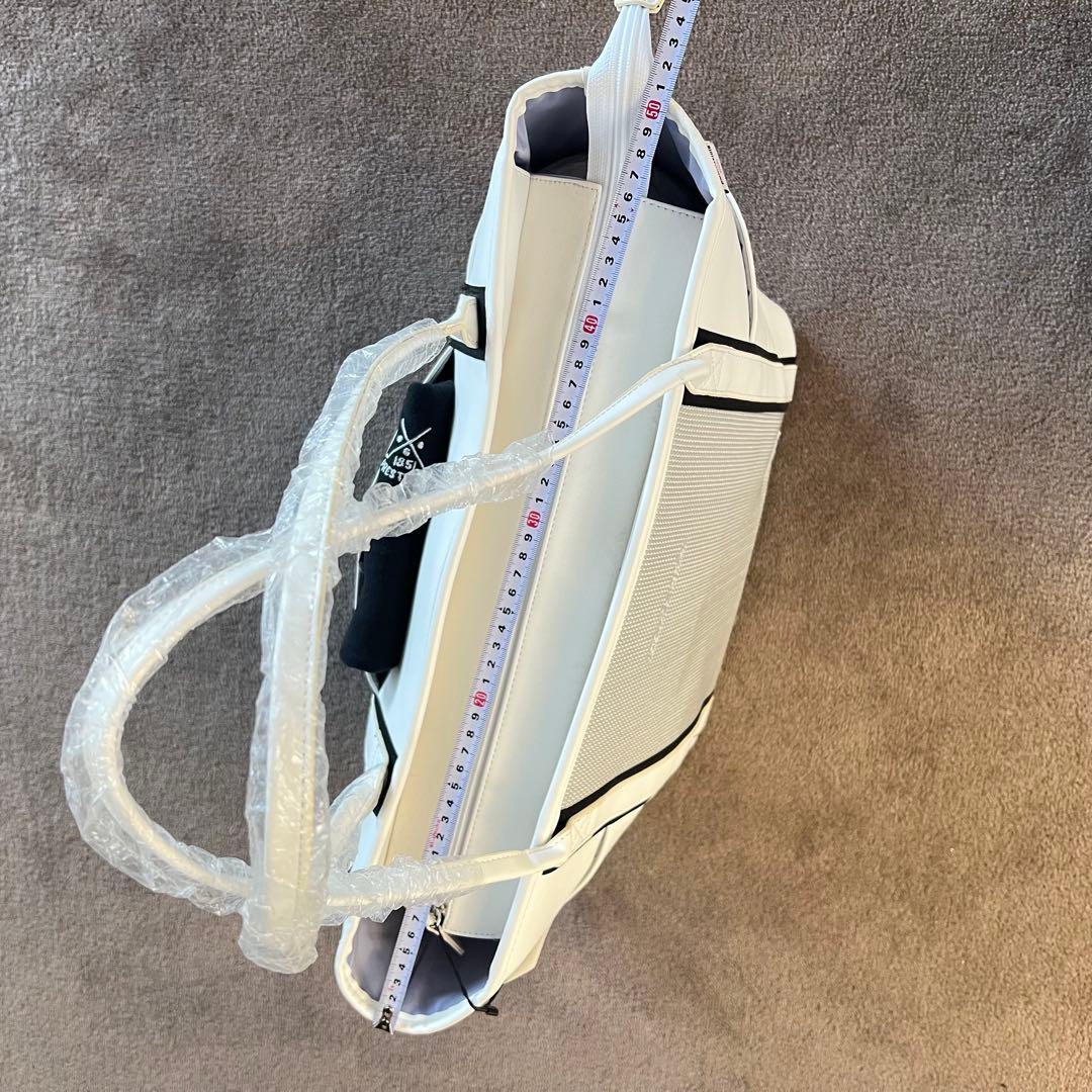 《新品未使用》　《おまけ付き》ゴルフバック　ブラック&ホワイト