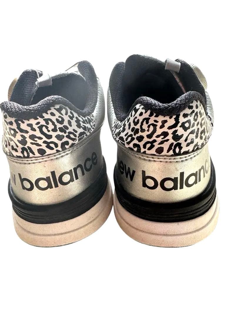 ニューバランス WGBS574L ゴルフシューズ ボアレオパード 25.5cm