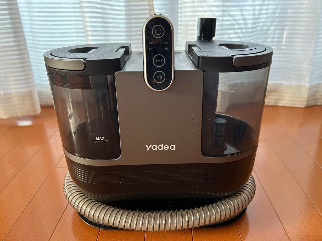 Yaadea リンサー洗浄機 加熱・定温式 R6 ブラック【美品・付属品完備】 ヤフショ内唯一の正規取扱店 Yadea R6 カーペットクリーナー 加熱式