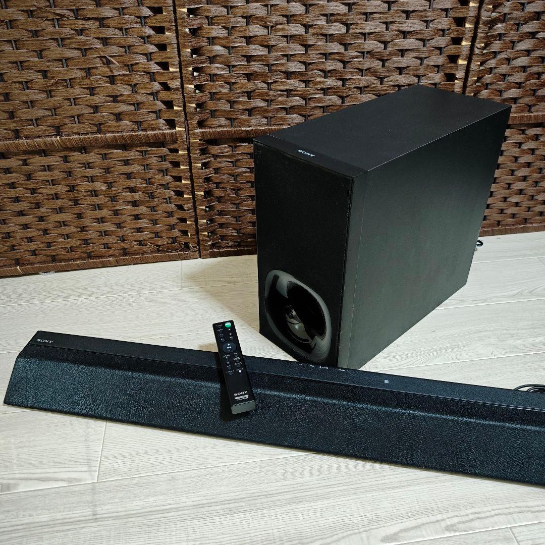 良品】SONY ホームシアター サウンドバー SA-CT380 リモコン付き
