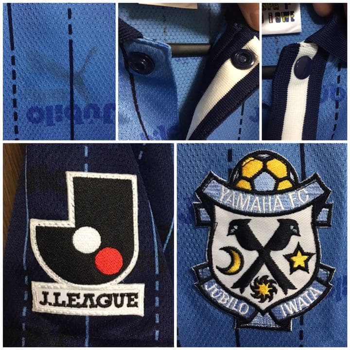 ジュビロ磐田 名波浩 名前刺繍&サイン入りユニフォーム 98/99 ホーム