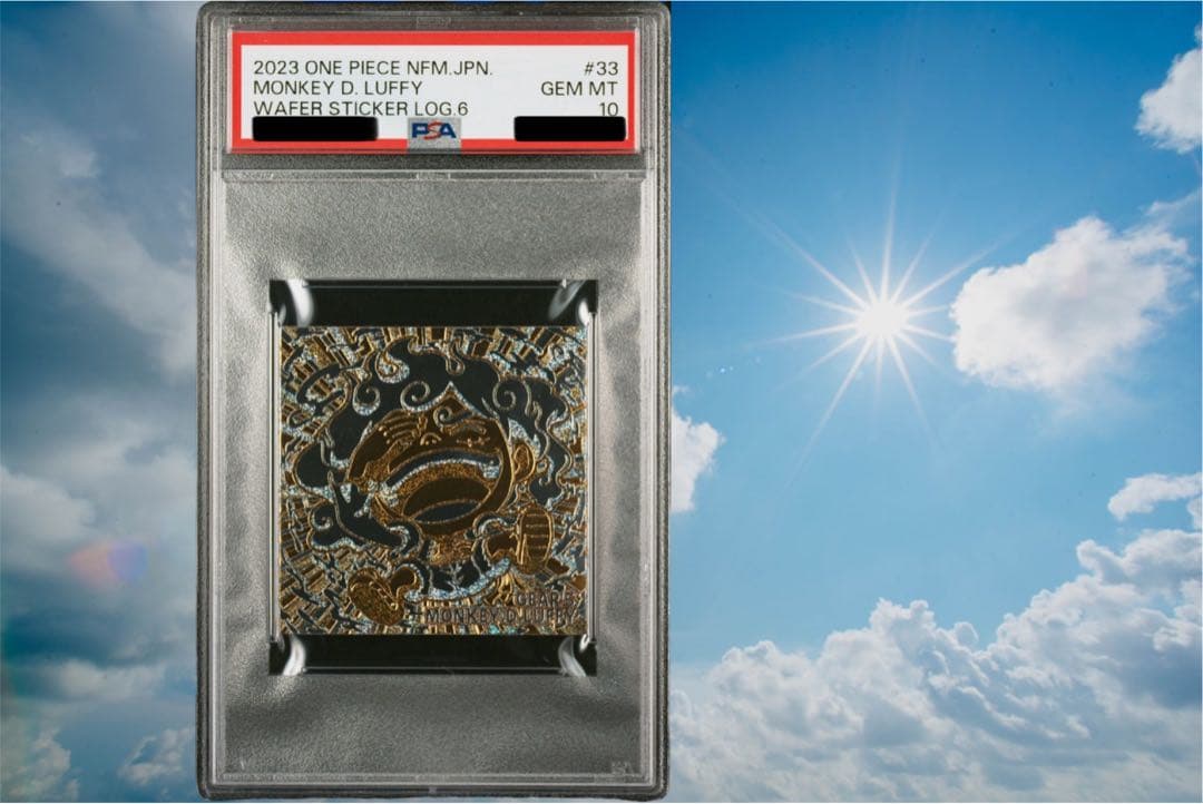 PSA10】 ワンピースウエハースシールLOG.6 ルフィ ニカ - メルカリ