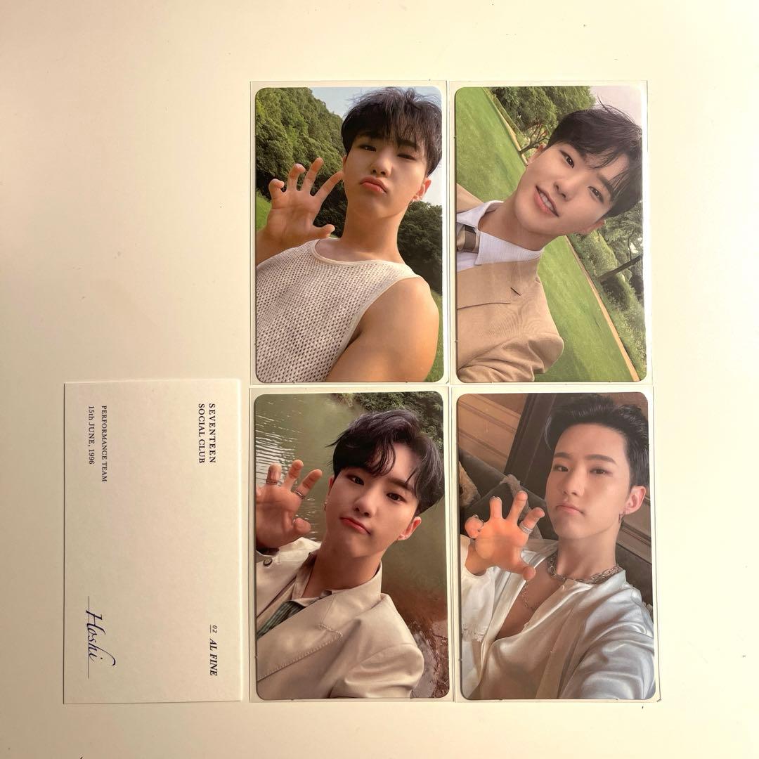 SEVENTEEN social club トレカ ホシ