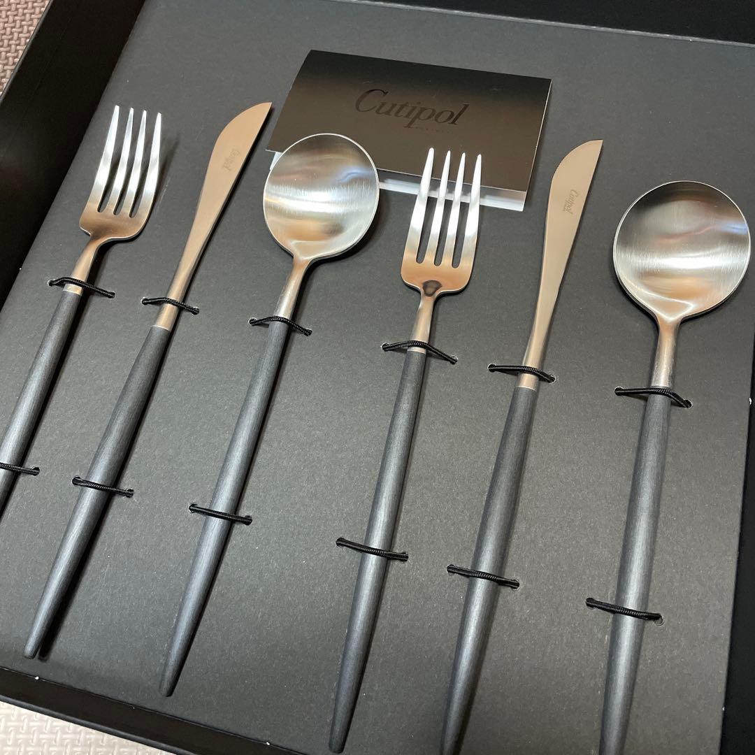 Cutipol GOA デザートカトラリーセット Cutipol（クチポール） 正規品 カトラリーセット GOA デザート 6点