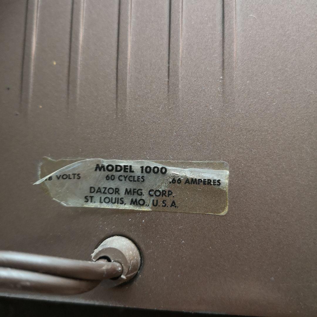 DAZOR model 1000 40年代製 パシフィックファニチャーサービス