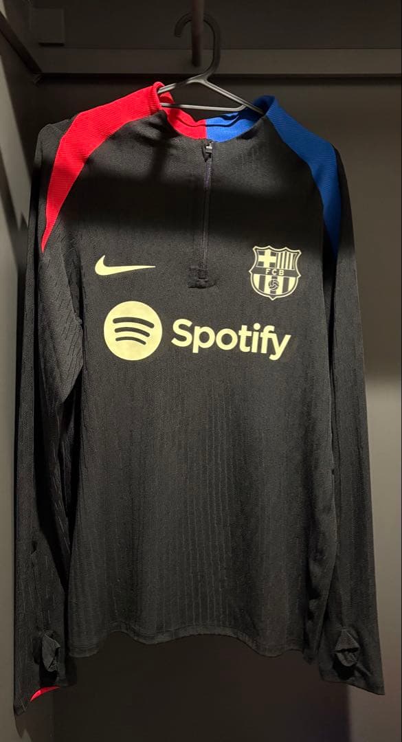 【最終値下げ】バルセロナ　トレーニング　ドリルトップ　ADV NIKE FCバルセロナ 24/25 Dri-FIT ストライク ドリルトップ(ブルー