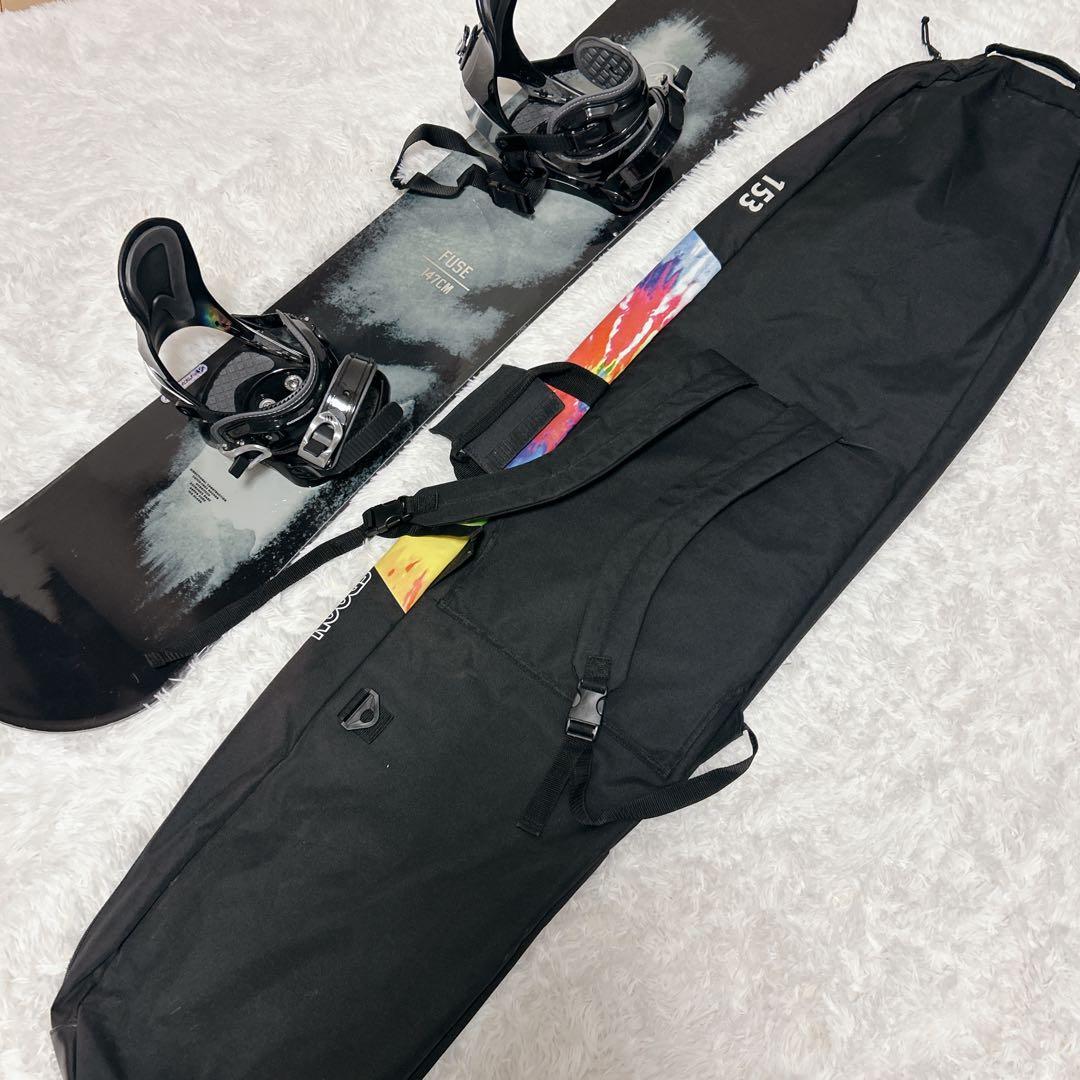 最高峰 K2 FUSE スノボ 147cm MORROW バイン SPOONバッグ付