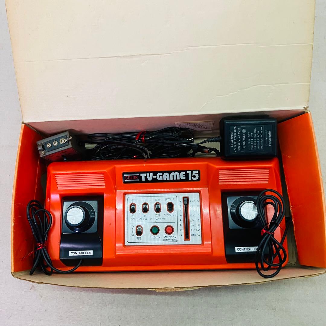 当時物／レア 箱付き カラーテレビゲーム 15 [MODEL：CTG-15V] - メルカリ