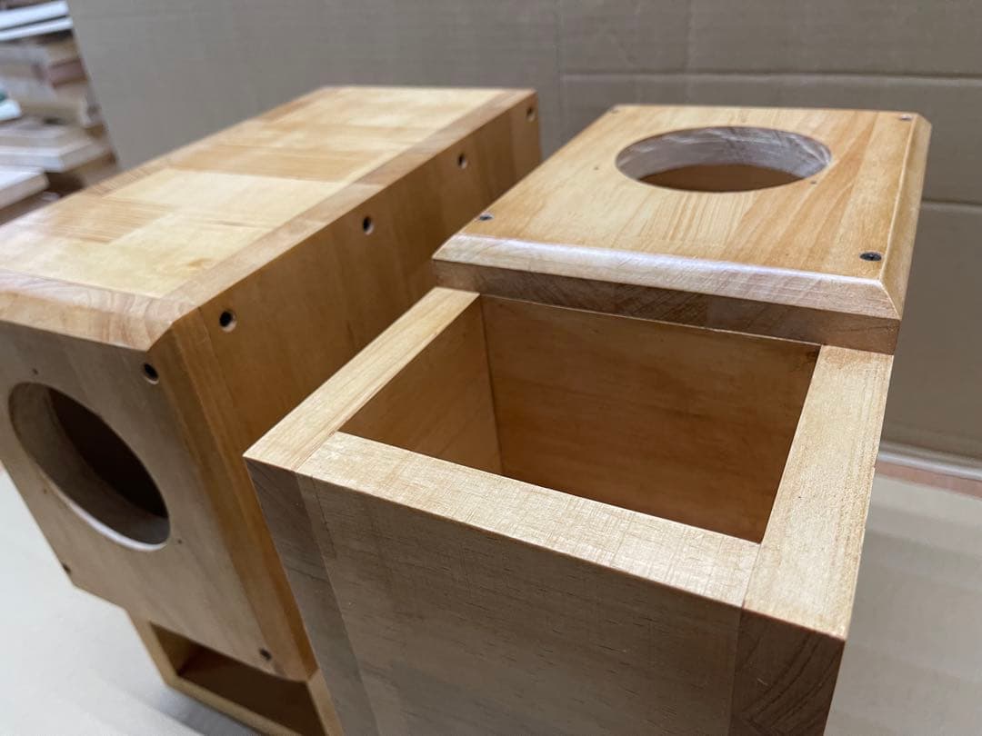 バックロードホーン9.2cmユニット搭載自作スピーカー - メルカリ