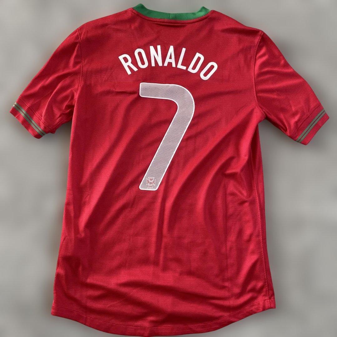 EURO2012 ポルトガル代表 ロナウド オーセンティック 新品 2012 Nike Portugal Home Soccer Jersey Cristiano Ronaldo Men XL