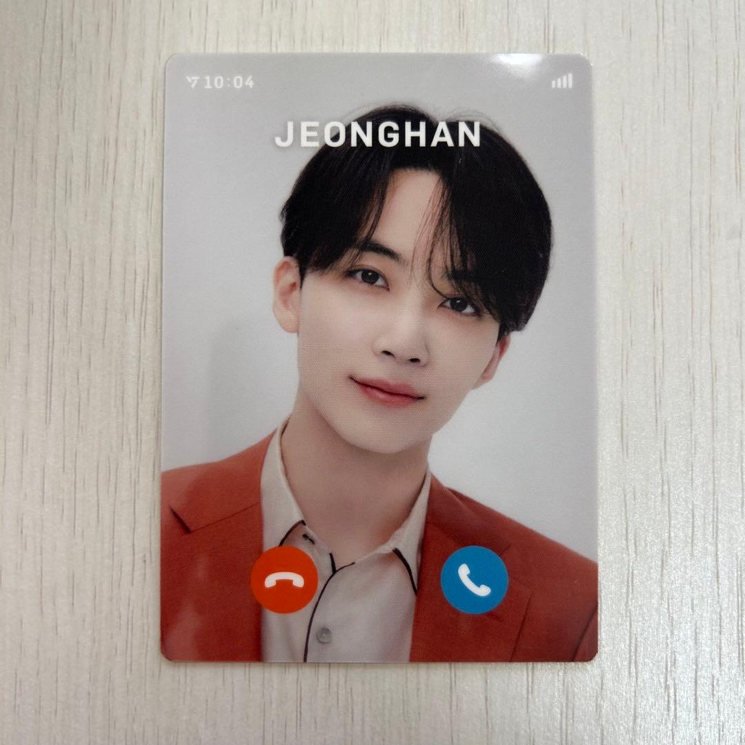 SEVENTEEN セブチ be the sun ジョンハン もしもしカード - メルカリ