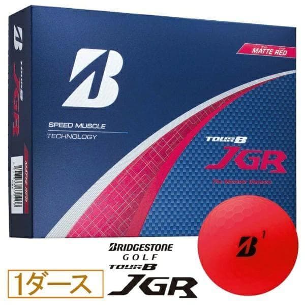 25年モデル ブリヂストン TOUR B JGR マットレッド 1ダース - メルカリ