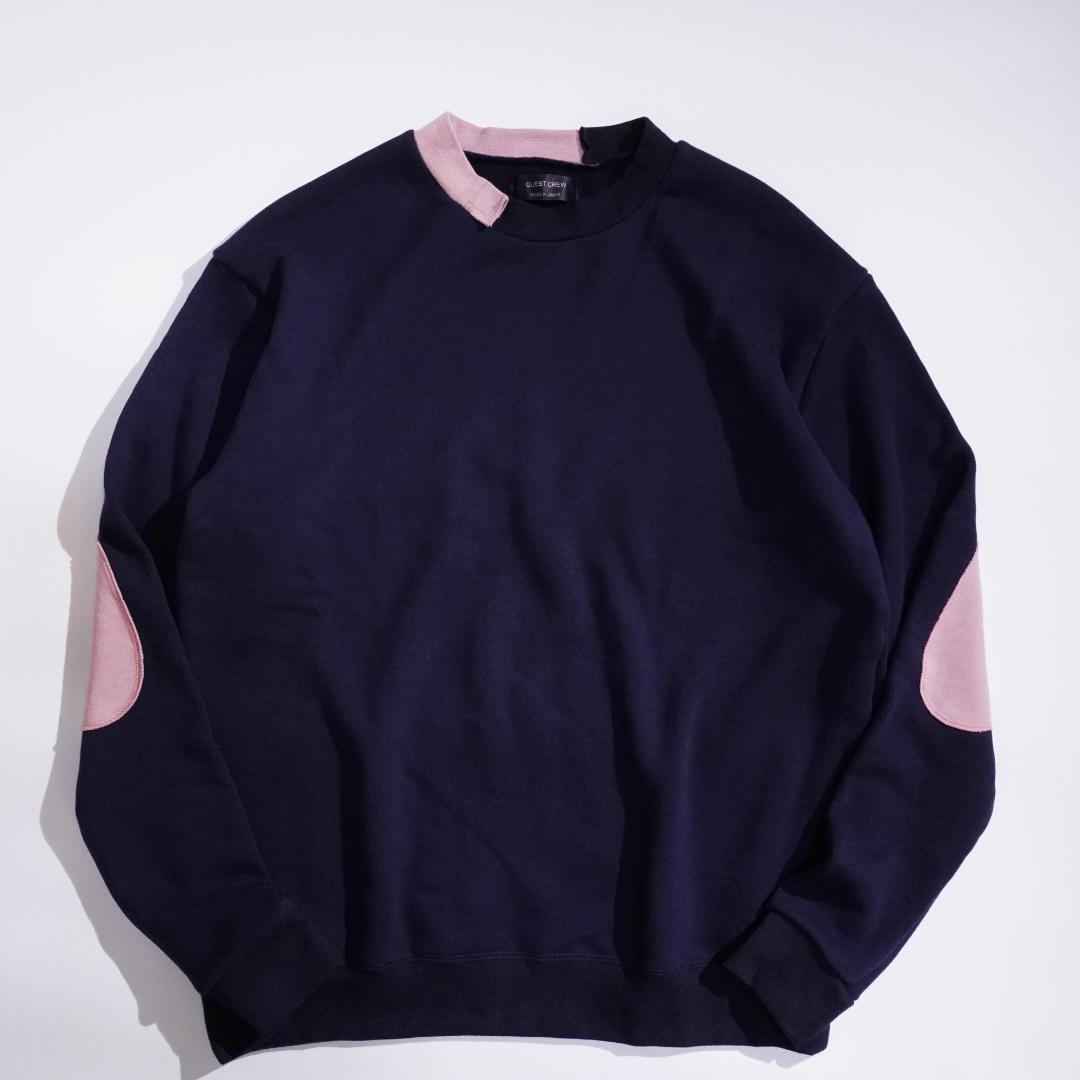 トップス / スウェット / リメイク / ネイビー / ラベンダー - メルカリ