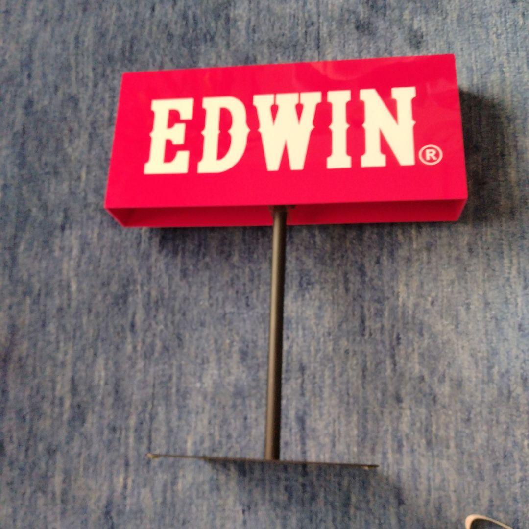 非売品 EDWIN / エドウィン ディスプレイ ノベリティ 販促品 看板