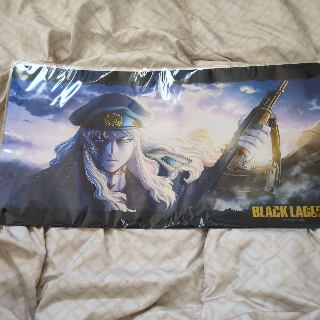 トレカアイテムくじ ブラックラグーン ラバープレイマット バラライカ