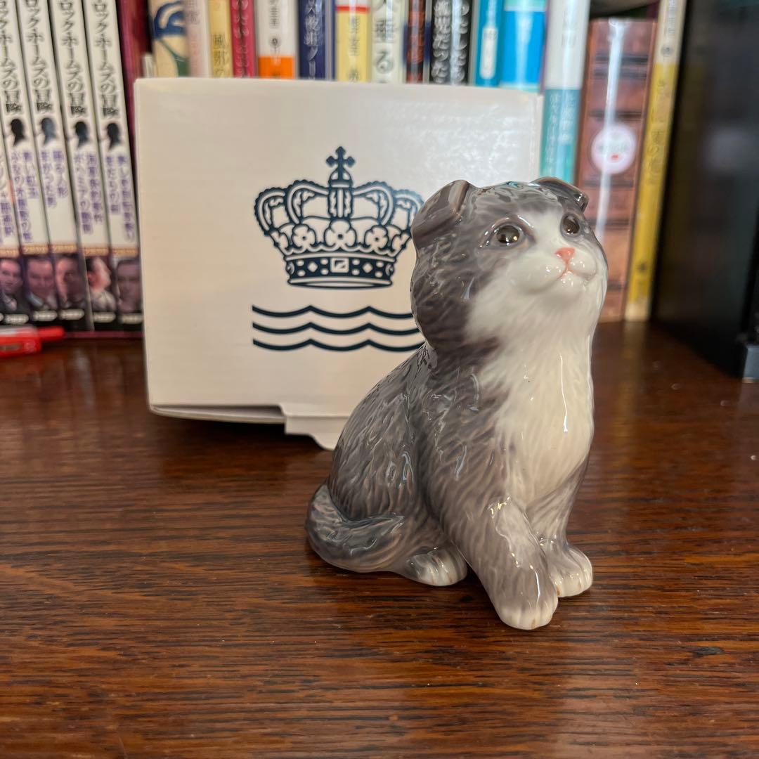 ロイヤルコペンハーゲン 猫 - メルカリ