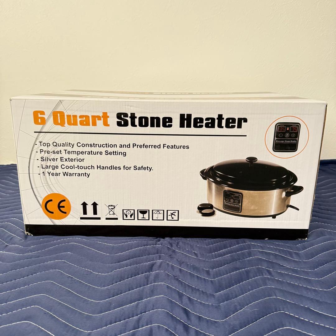 未使用】6 Quart Stone Heater ホットストーンウォーマー - メルカリ