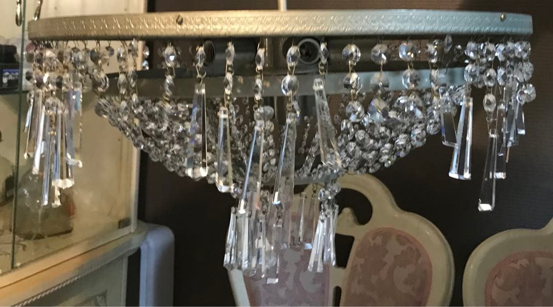 チェコ製　シャンデリア　天井直付　電球　9灯 楽天市場】【期間限定pt3倍】シャンデリア モダン風 クリスタル 9灯