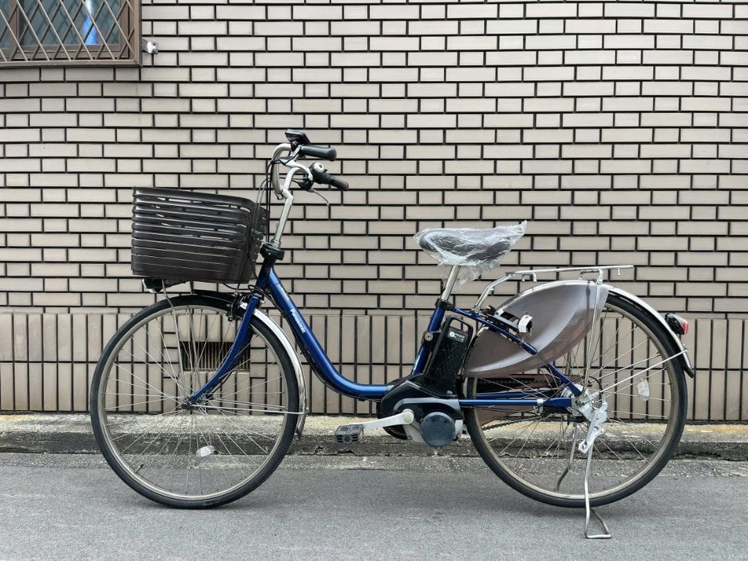 16Ah パナソニック26インチ電動アシスト自転車 26APXD85 パナソニック電動アシスト自転車 ビビ・SX26インチ マットモスグリーン