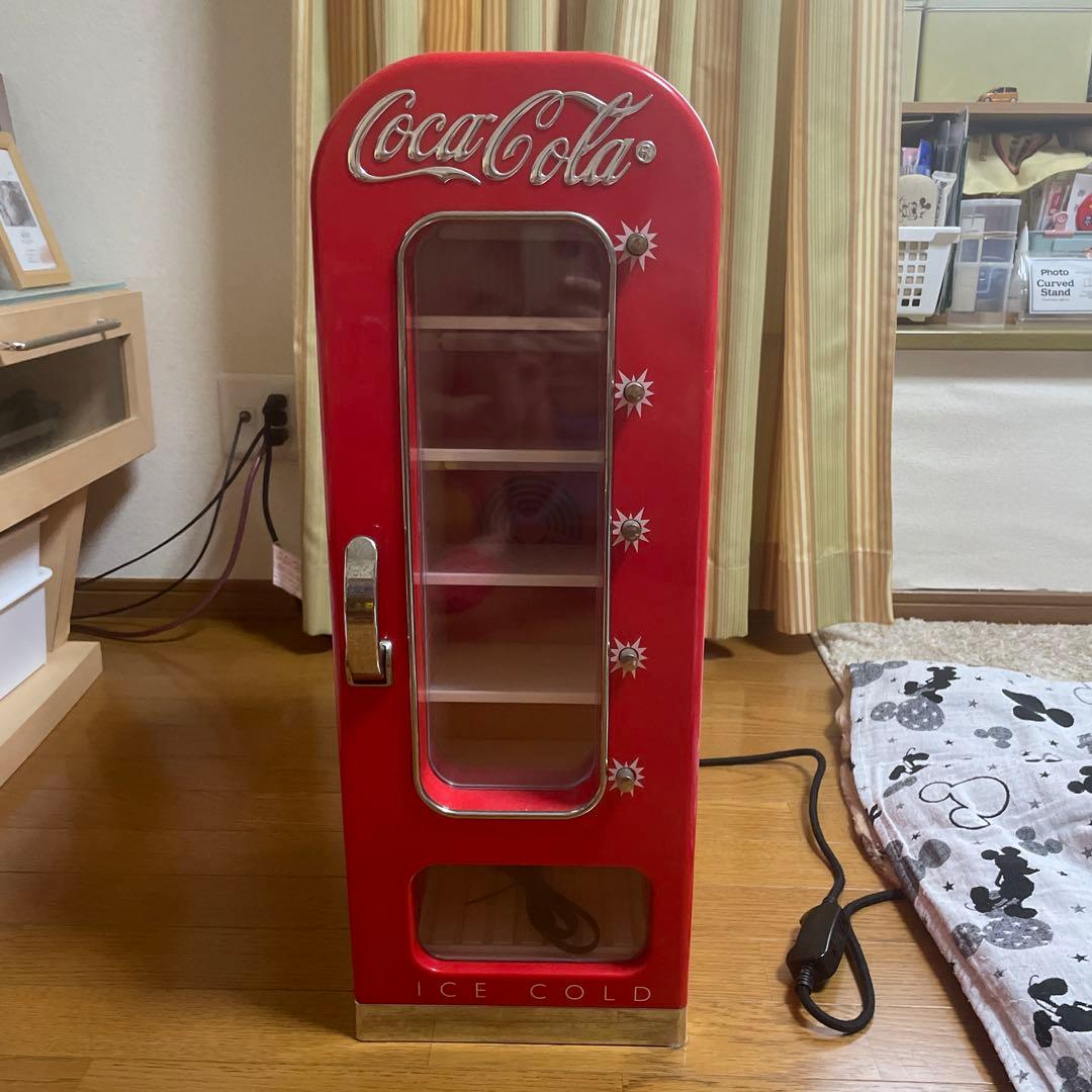 コカコーラ ミニ冷蔵庫 車載冷蔵庫 保冷 レトロ - メルカリ