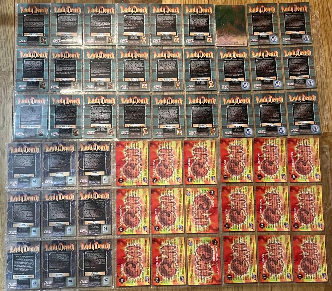 トレカ カード アメコミ LADY DEATH/RAZOR/SHI まとめ売り