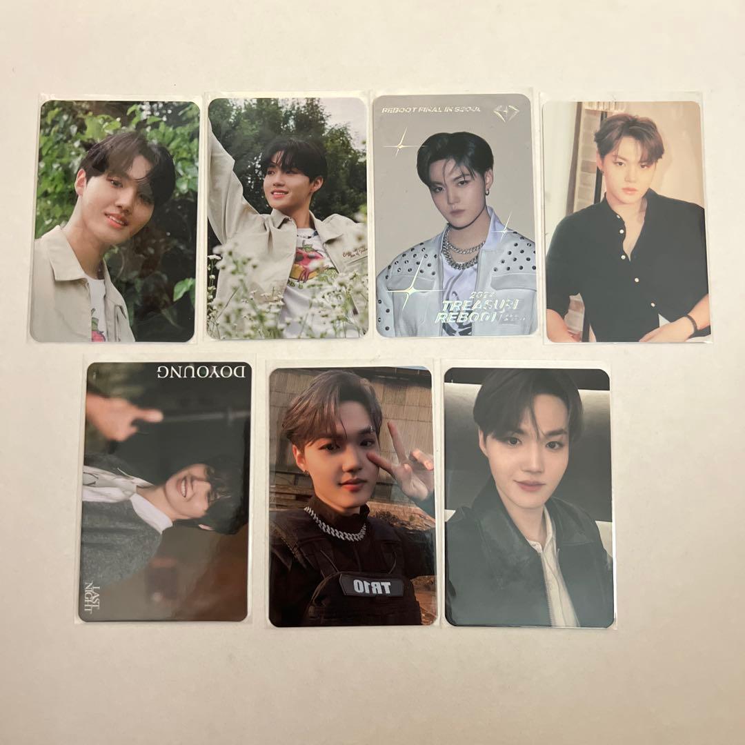 TREASURE ドヨン トレカ REBOOT ソウルコン MD アンコン 7枚 - メルカリ