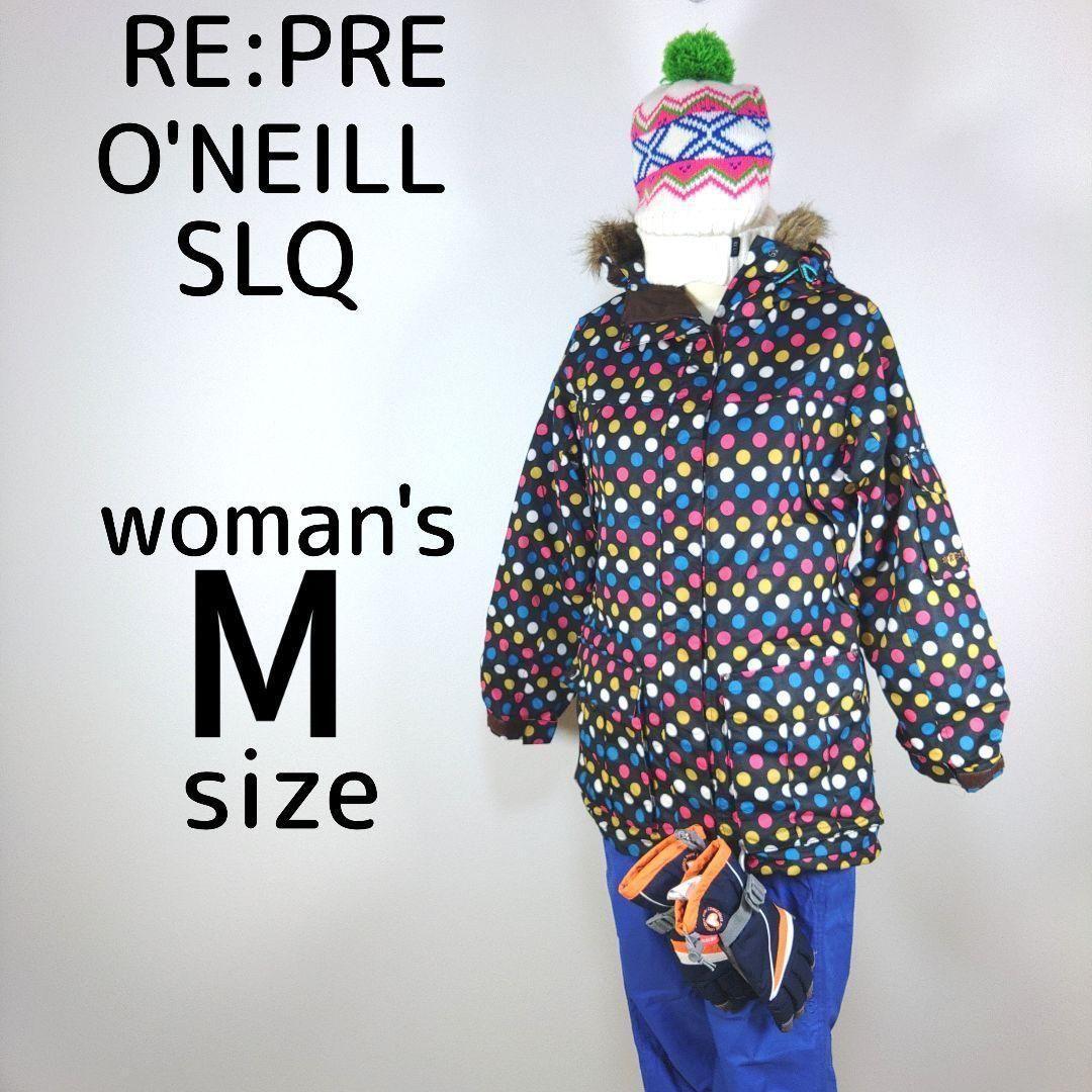 オニール レディース M スキー スノーボードウェア ブラック ブルー