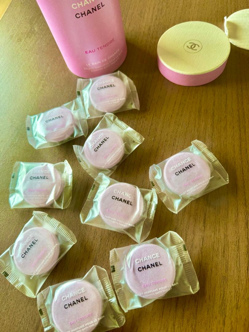 CHANEL CHANCE EAU TENDRE バスタブレット9個 - メルカリ