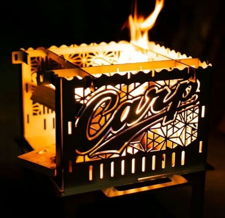 カープ焚き火台（カマド型）限定50点完売品！ - メルカリ