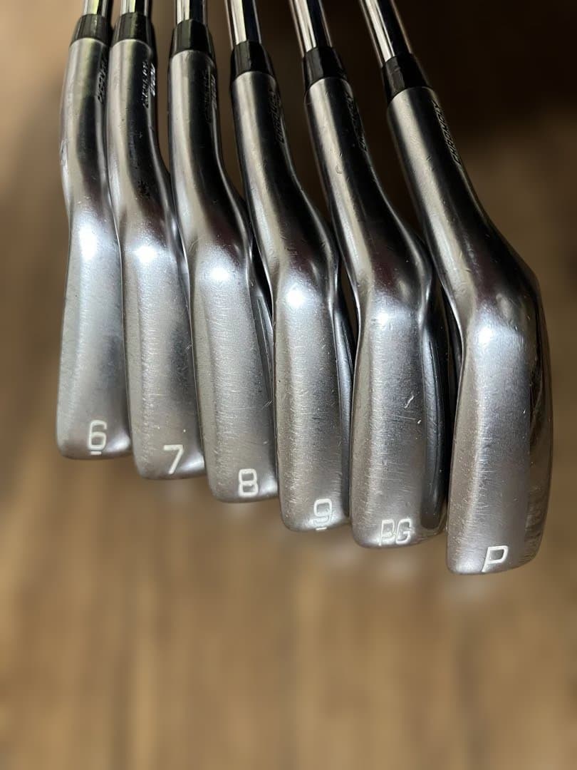 中古品 ミズノJPX200X 6〜PG 6本セット - メルカリ